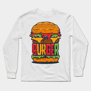 Burger Long Sleeve T-Shirt